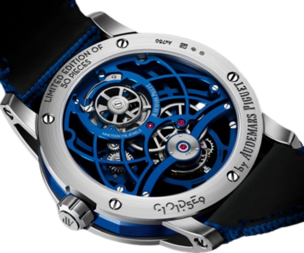 Audemars Piguet 26600NB.OO.D346KB.01 Code 11.59 Tourbillon Openworked Limited Edition Men's Automatic Blue