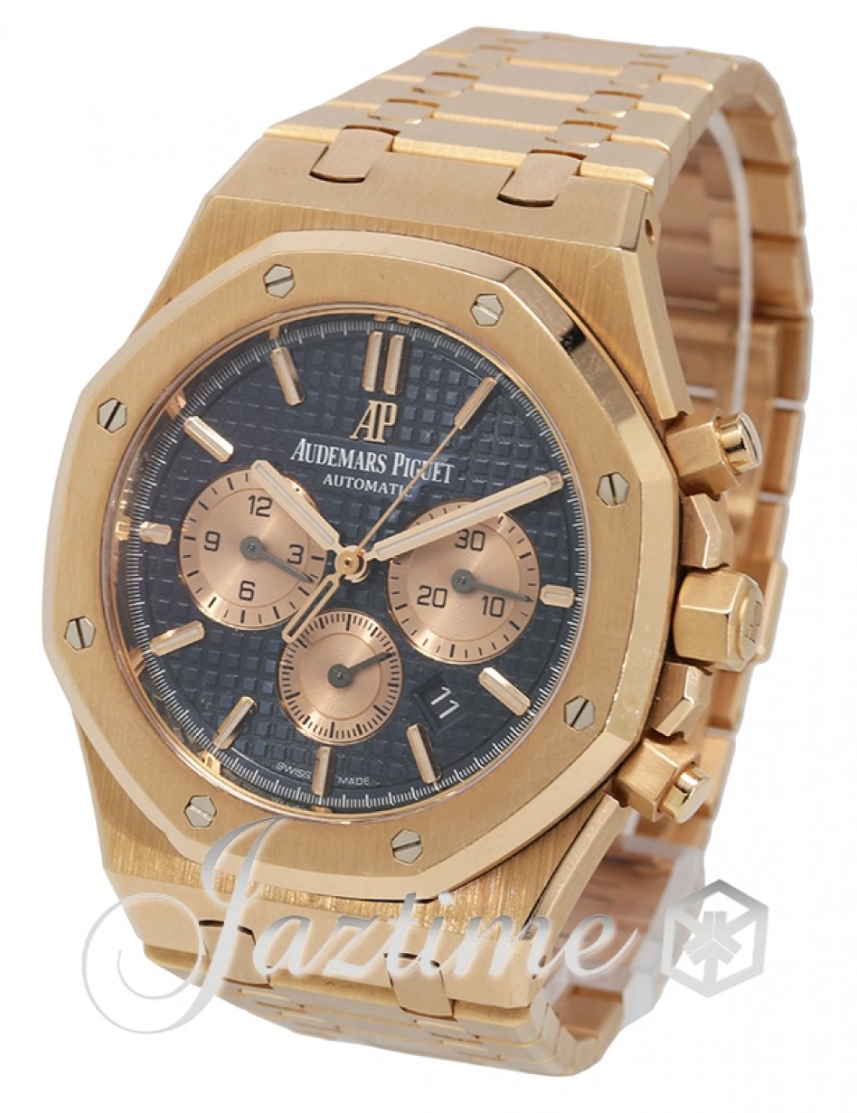 Audemars Piguet 26331OR.OO.1220OR.01-1 Royal Oak Chronograph Men's Automatic Blue