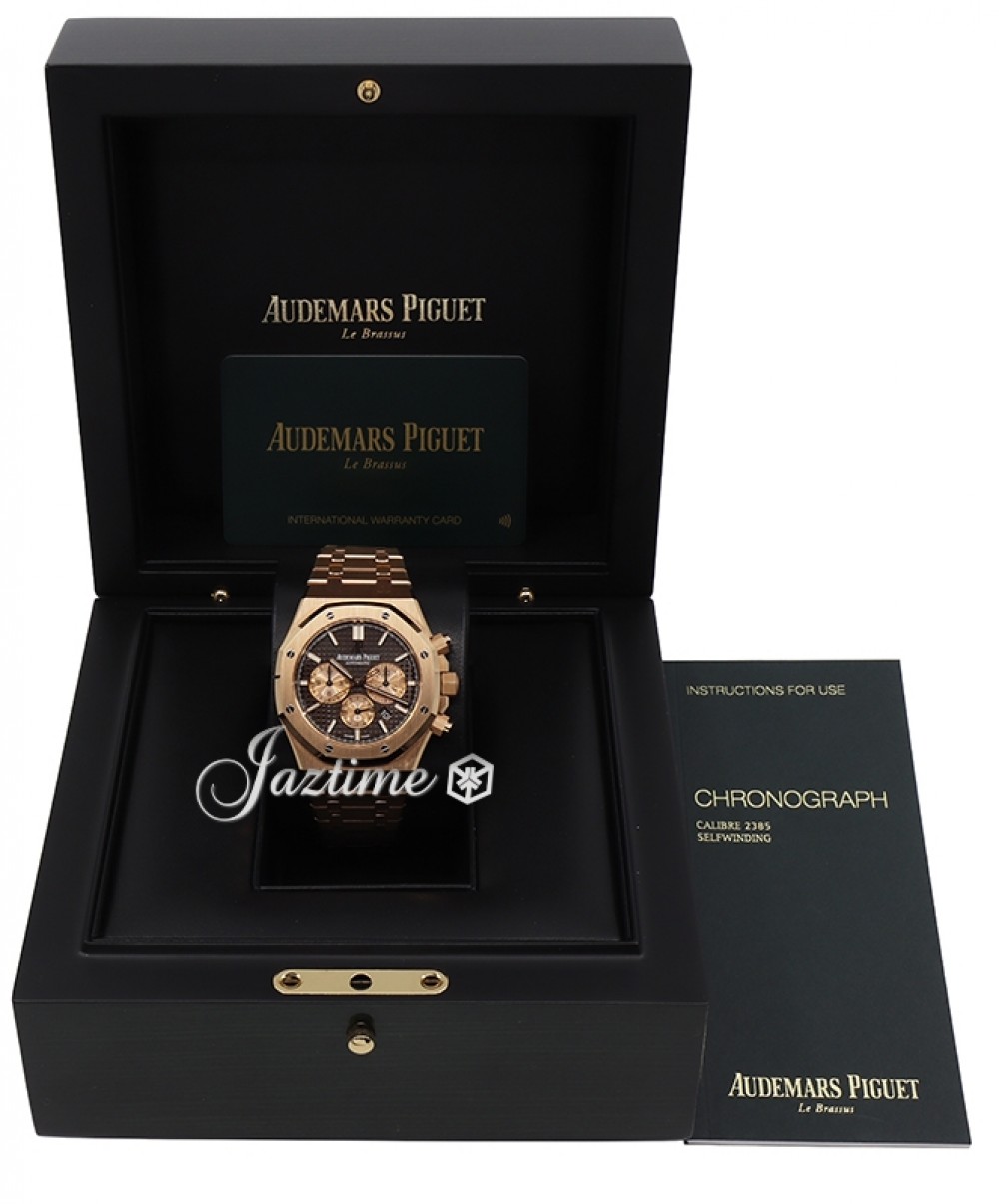 Audemars Piguet 26331OR.OO.1220OR.02 Royal Oak Chronograph Men's Automatic Brown