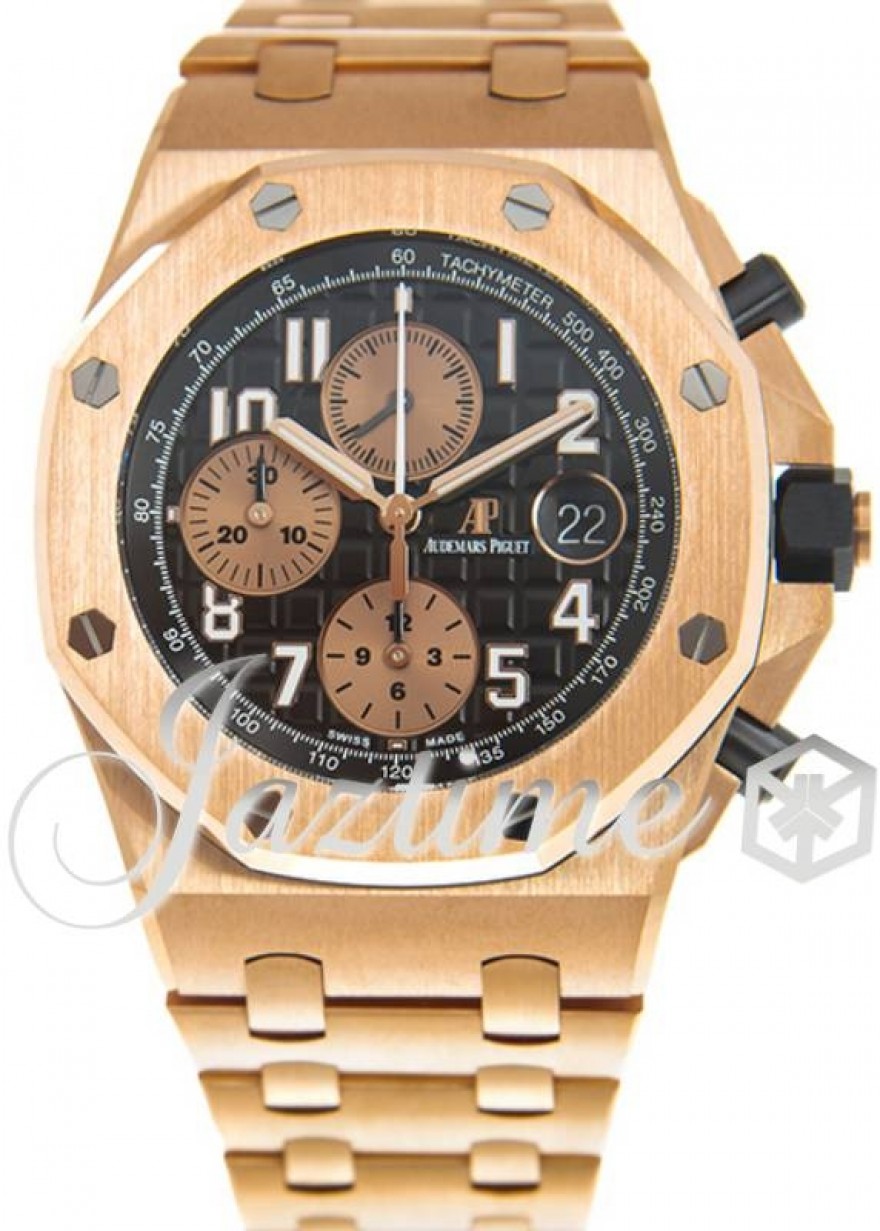 Audemars Piguet 26470OR.OO.1000OR.03-1 Royal Oak Offshore Selfwinding Chronograph Men's Automatic Black