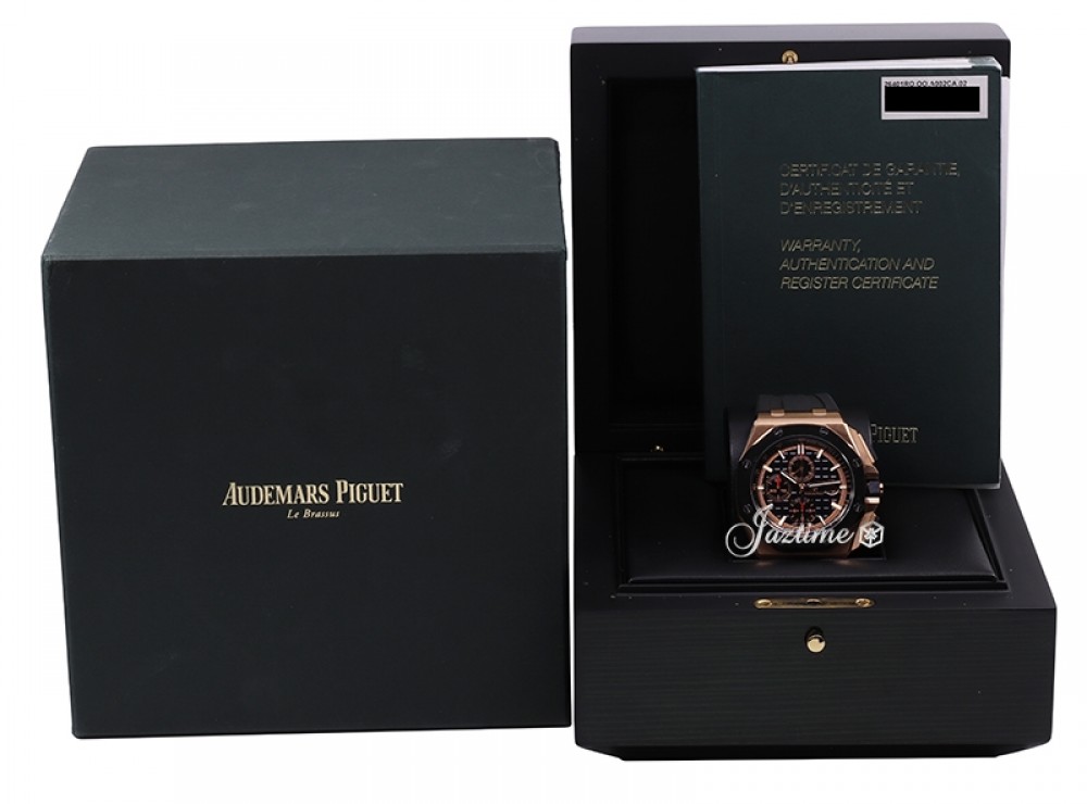 Audemars Piguet 26401ROB1 Royal Oak Offshore Chronograph Men's Automatic Black