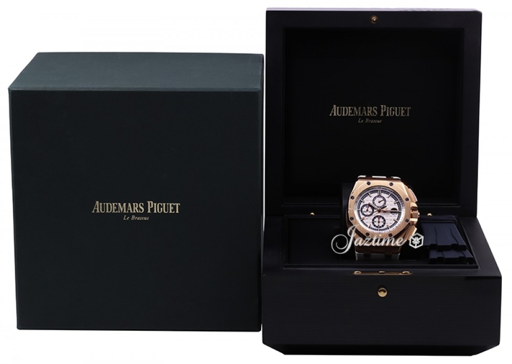 Audemars Piguet 26408OR.OO.A010CA.01.99 Royal Oak Offshore Chronograph Byblos Edition 2017 Men's Automatic Silver