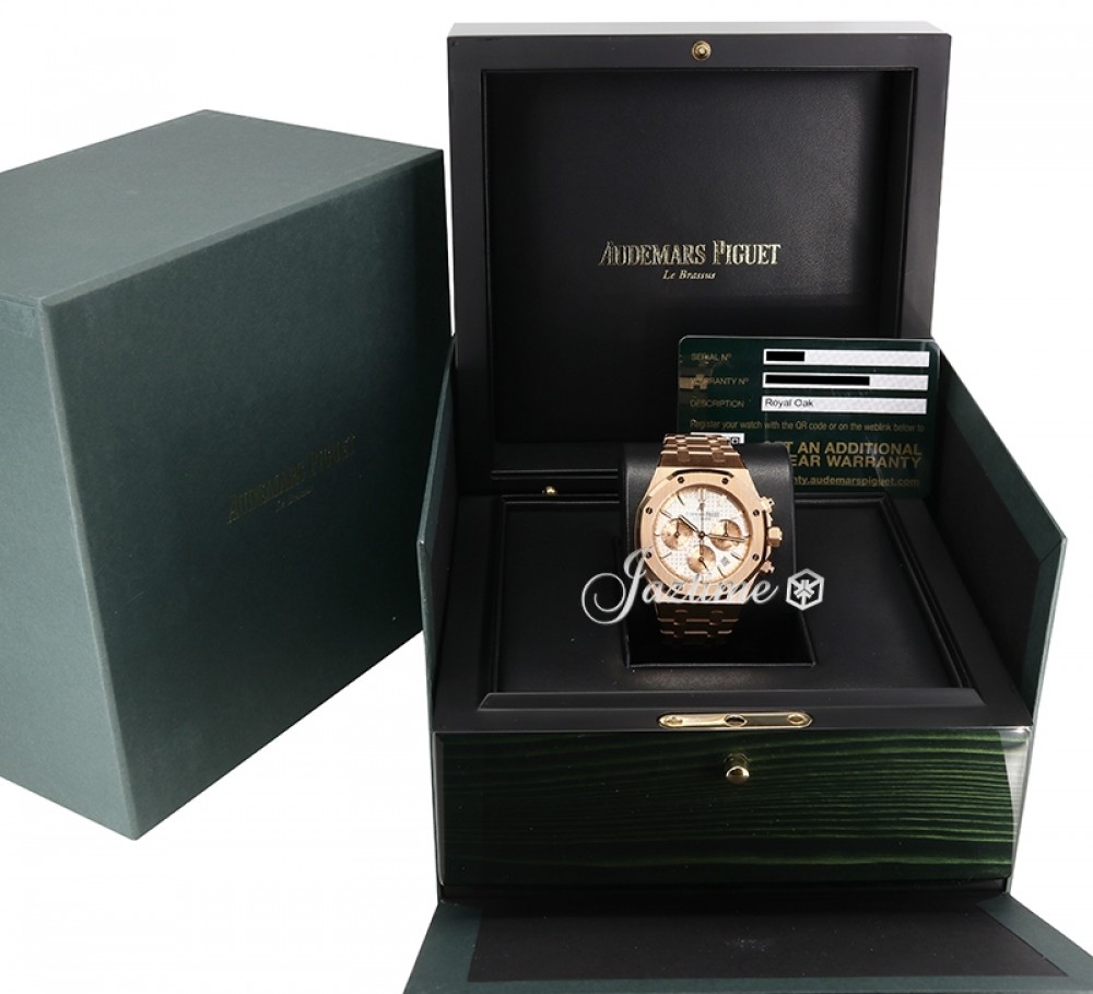Audemars Piguet 26315OR.OO.1256OR.01 Royal Oak Selfwinding Chronograph Unisex Automatic Silver