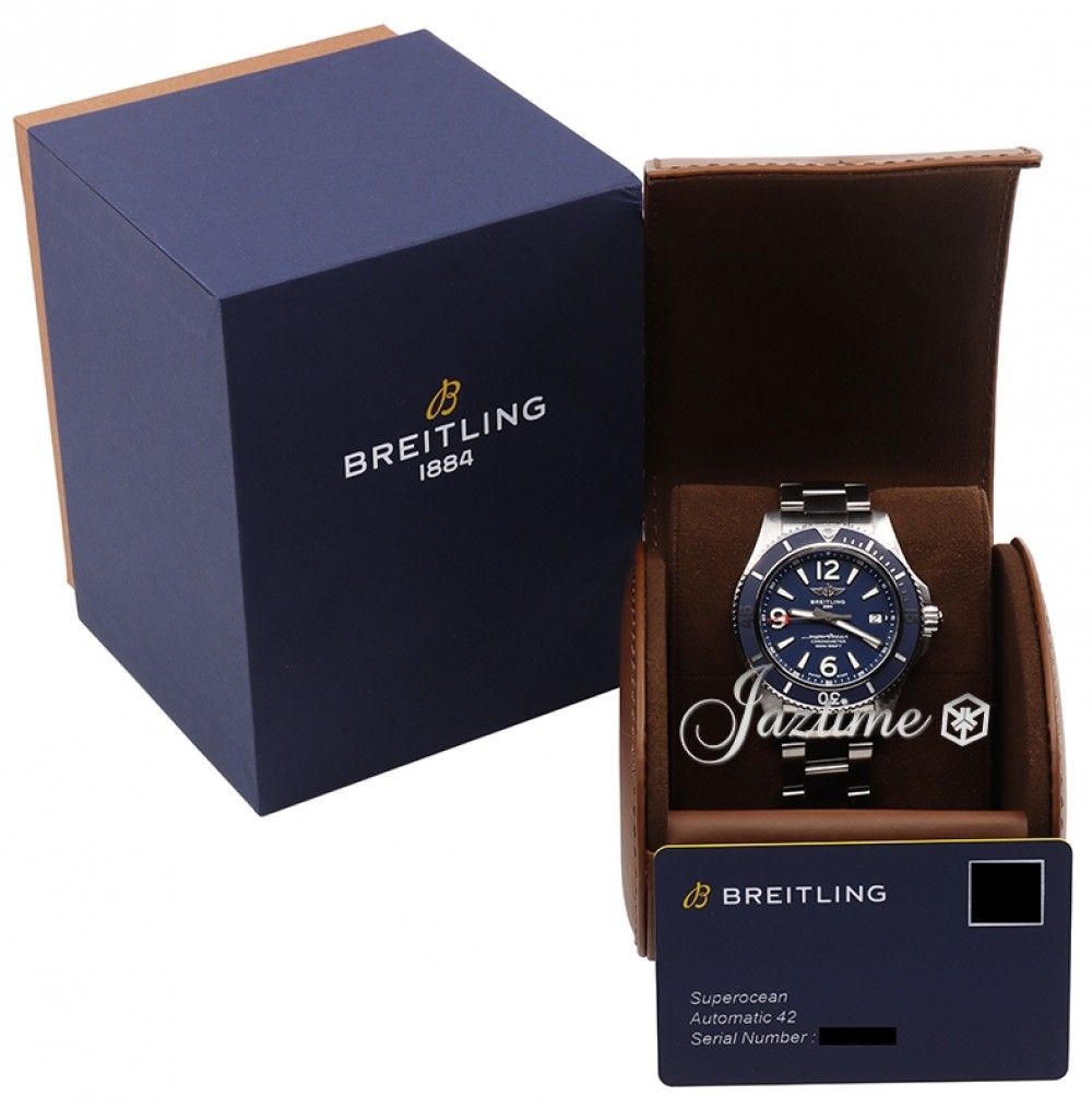 Breitling A17366D81C1A1 Superocean Automatic 42 Men's Automatic Blue