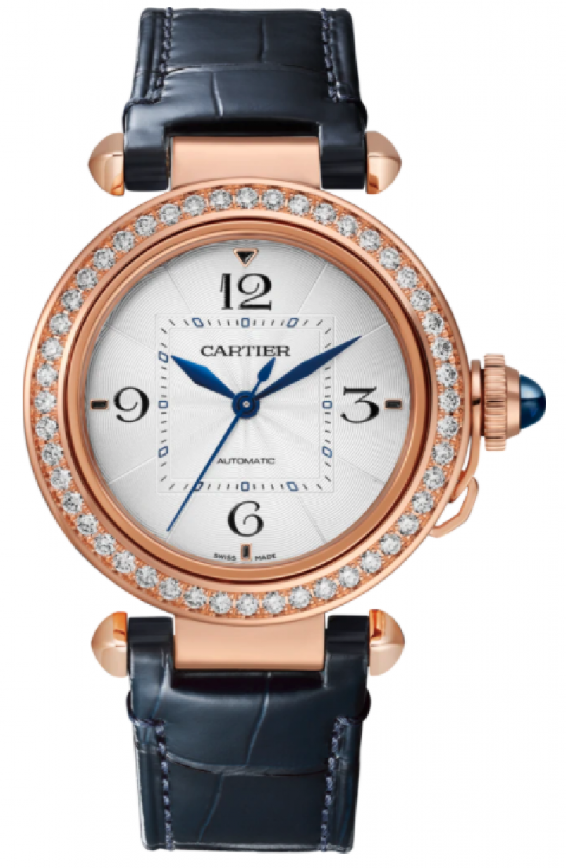 Cartier WJPA0012 Pasha De Cartier Ladies Automatic Silver