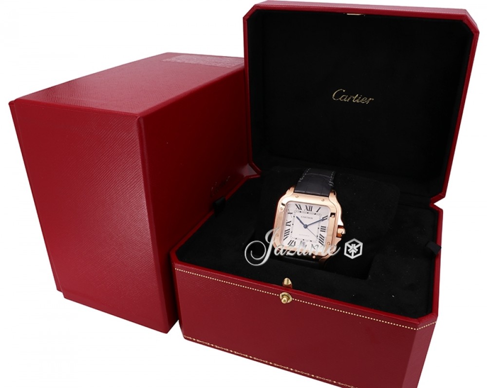 Cartier WGSA0019 Santos de Cartier Men's Automatic Silver
