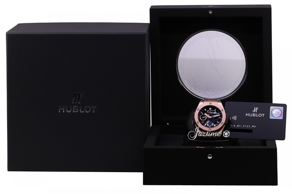 Hublot 414.OI.5123.RX Big Bang MECA-10 Men's Manual-Wind Blue