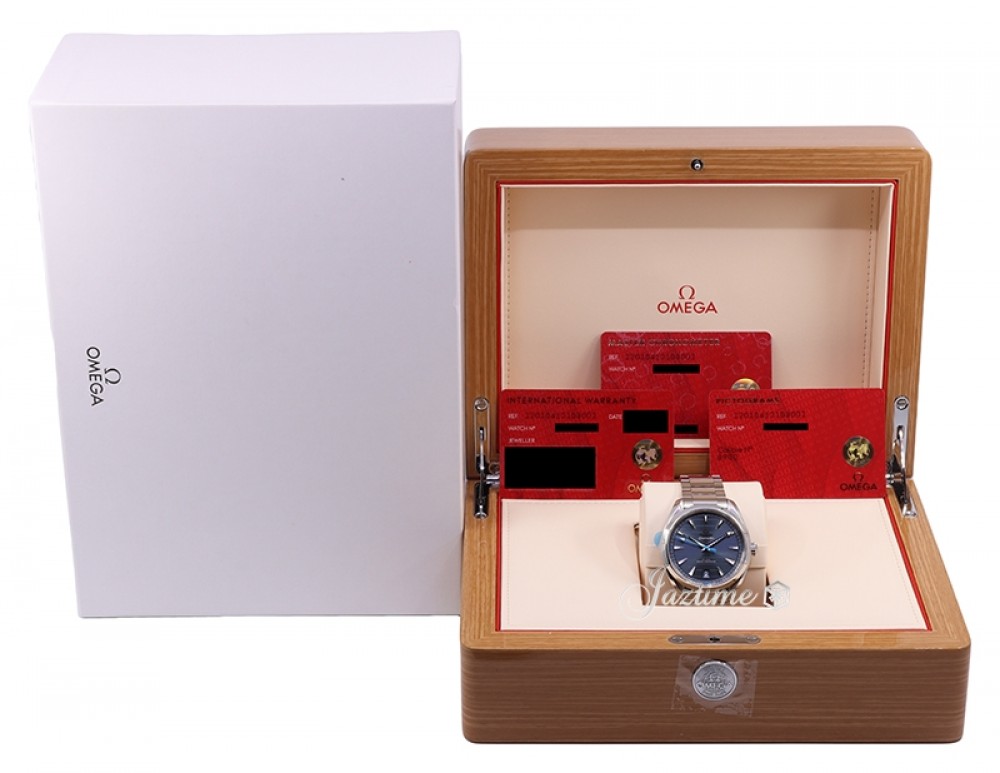 Omega 220.10.41.21.03.002 Seamaster Aqua Terra 150M Men's Automatic Blue