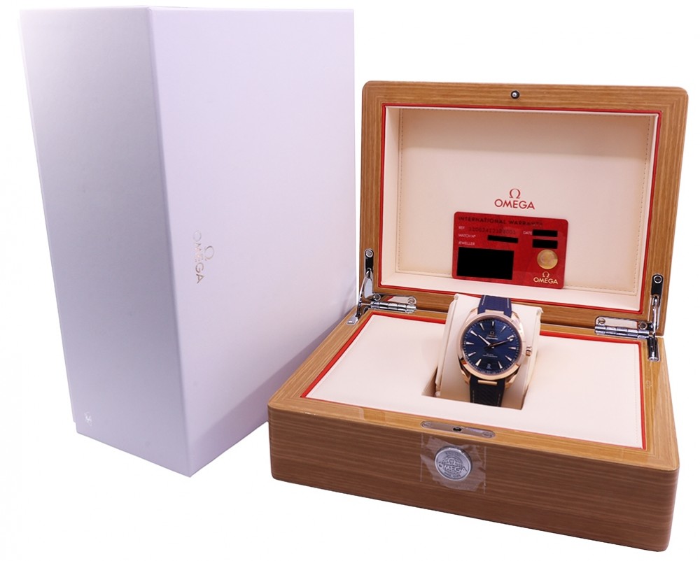 Omega 220.52.41.21.03.001 Seamaster Aqua Terra 150M Men's Automatic Blue