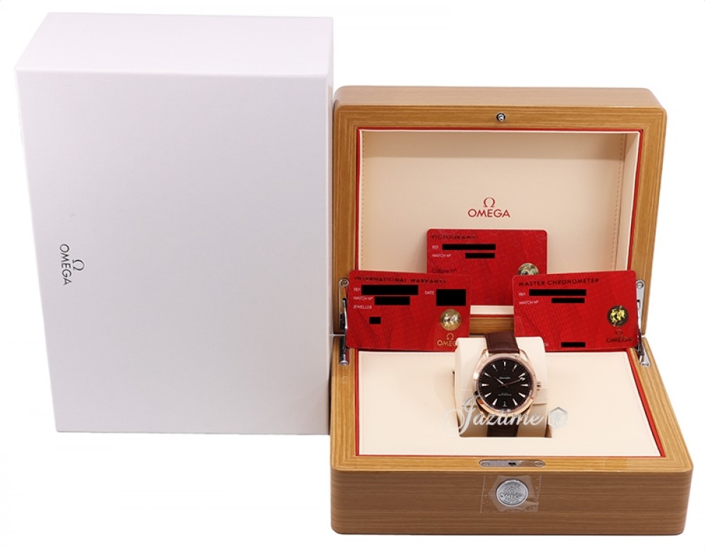 Omega 220.53.41.21.13.001 Seamaster Aqua Terra 150M Men's Automatic Brown