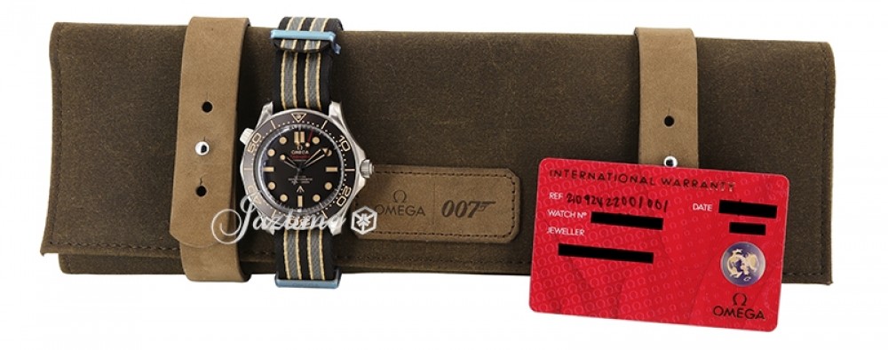 Omega 210.92.42.20.01.001 Seamaster Diver 300M James Bond Men's Automatic Brown