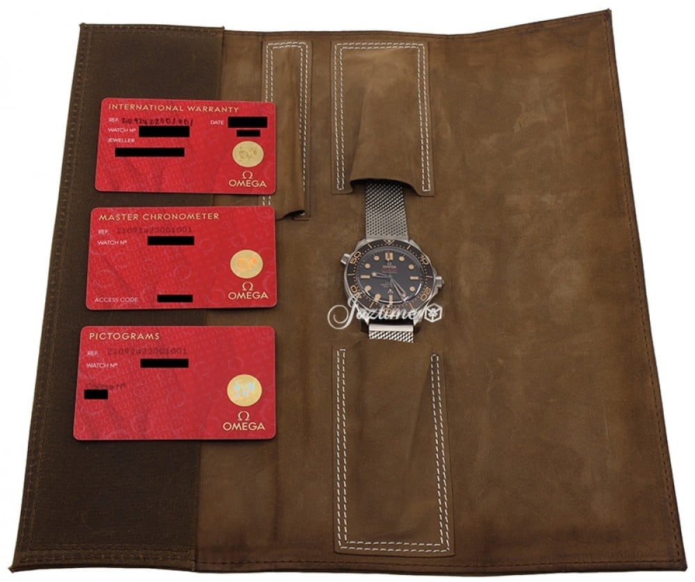 Omega 210.90.42.20.01.001 Seamaster Diver 300M James Bond 007 Men's Automatic Brown