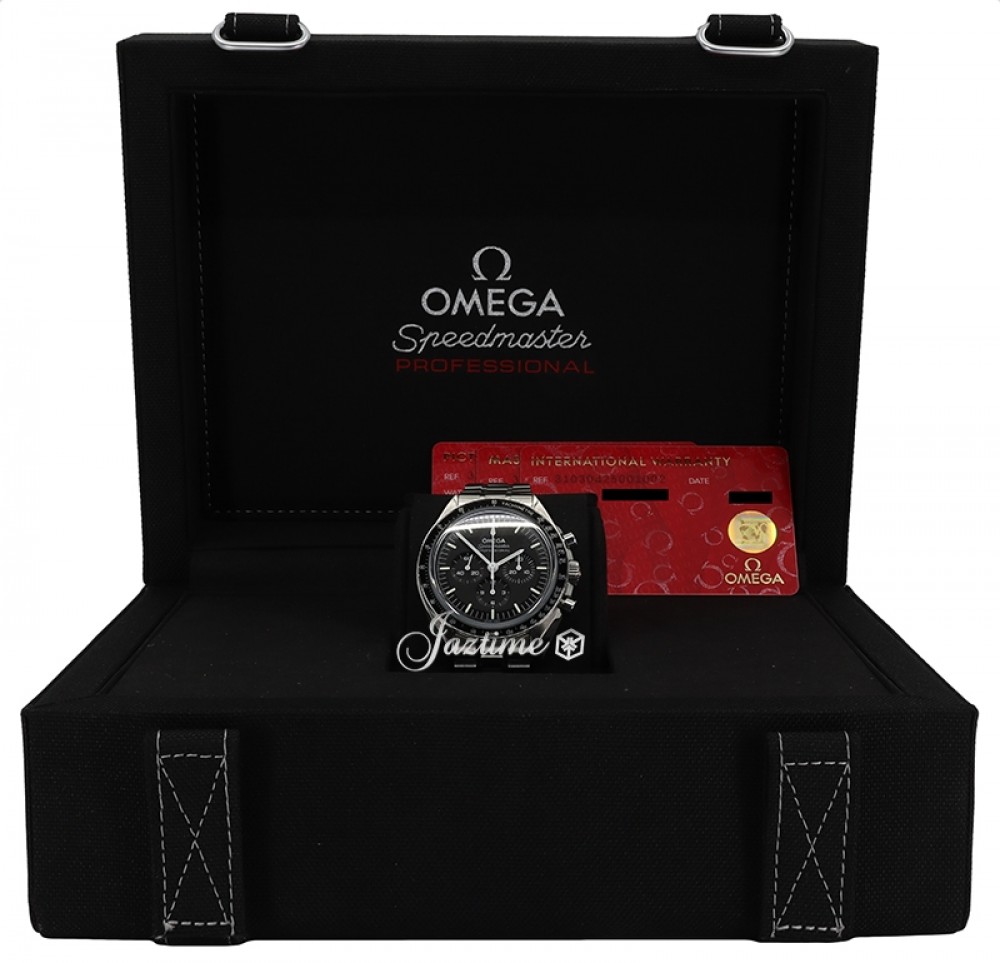 Omega 310.30.42.50.01.002 Speedmaster Moonwatch Professional Men's Manual-Wind Black