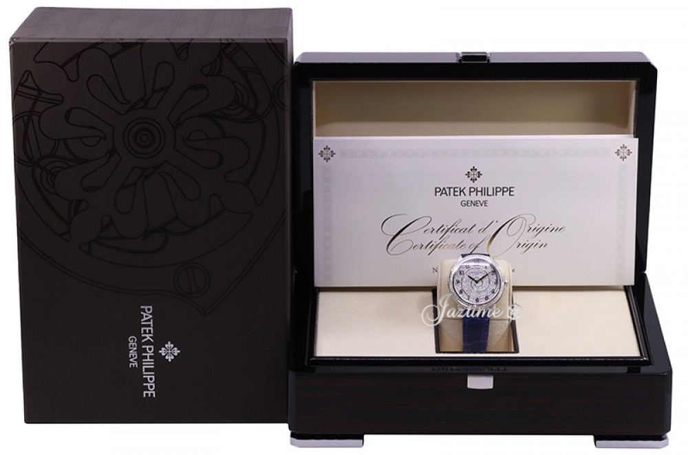 Patek Philippe 4978/400G-001 Calatrava Ladies Automatic Diamond Pave