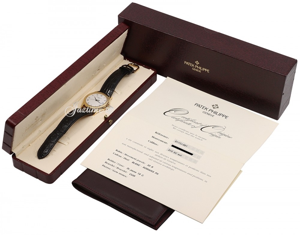 Patek Philippe 5117J1 Calatrava Men's Automatic White