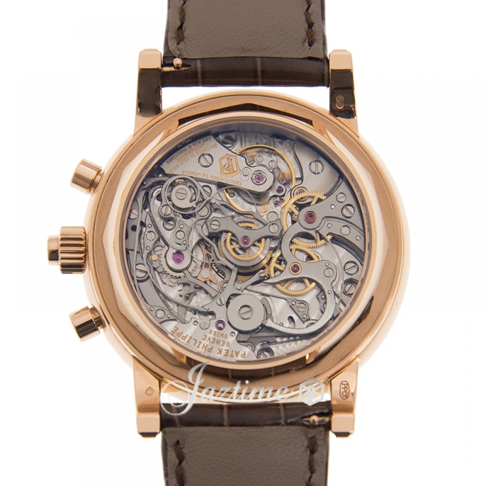 Patek Philippe 5204R-001 Grand Complications Men's Manual-Wind Silver Opaline