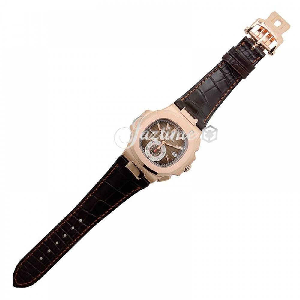 Patek Philippe 5980R1 Nautilus Men's Automatic Black/Brown