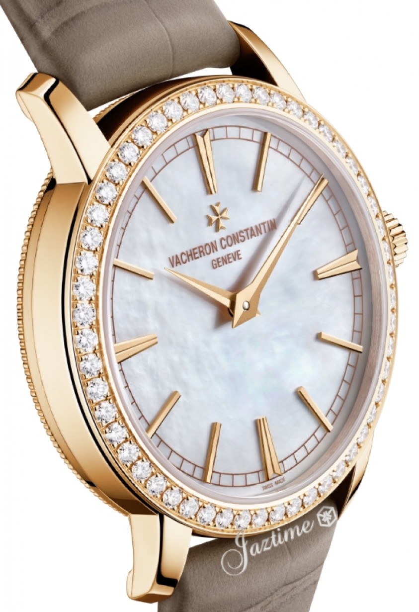 Vacheron Constantin 1405T/000R-B636 Traditionnelle Ladies Manual-Wind White Mother of Pearl