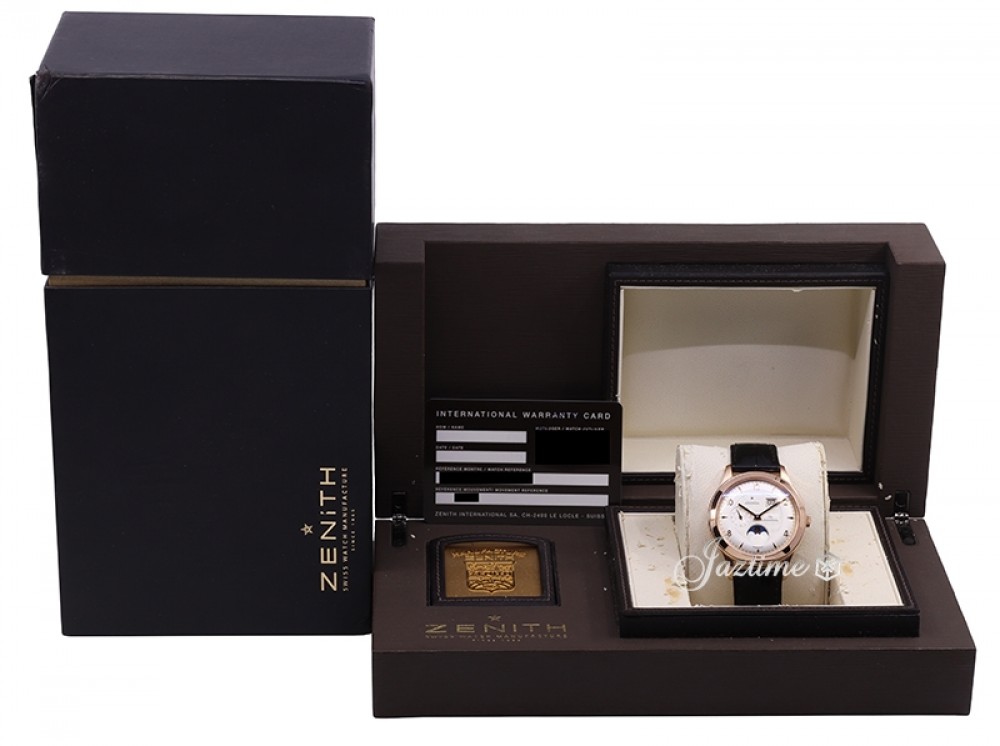 Zenith 18.1125.691.02.C490 Elite Class Moonphase Men's Automatic Silver