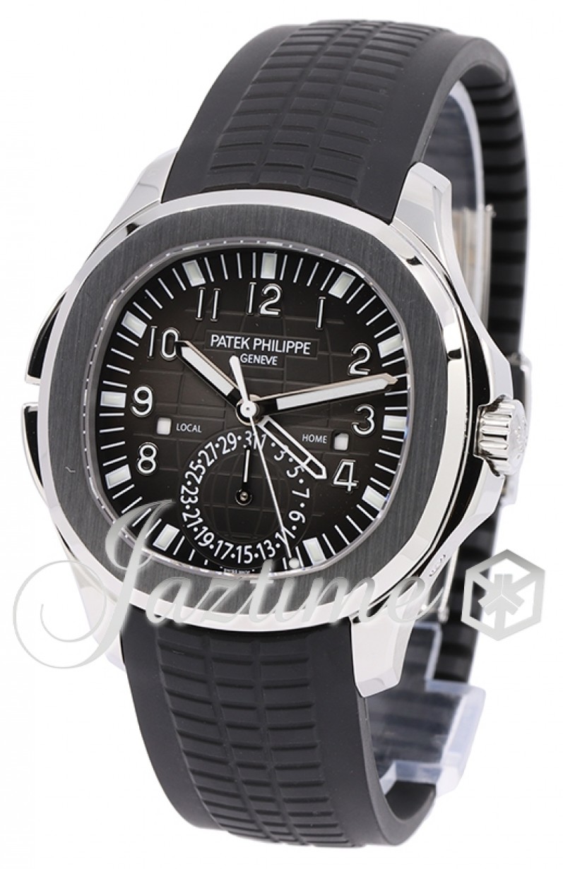 Patek Philippe 5164A-001 Aquanaut Travel Time Men's Automatic Black