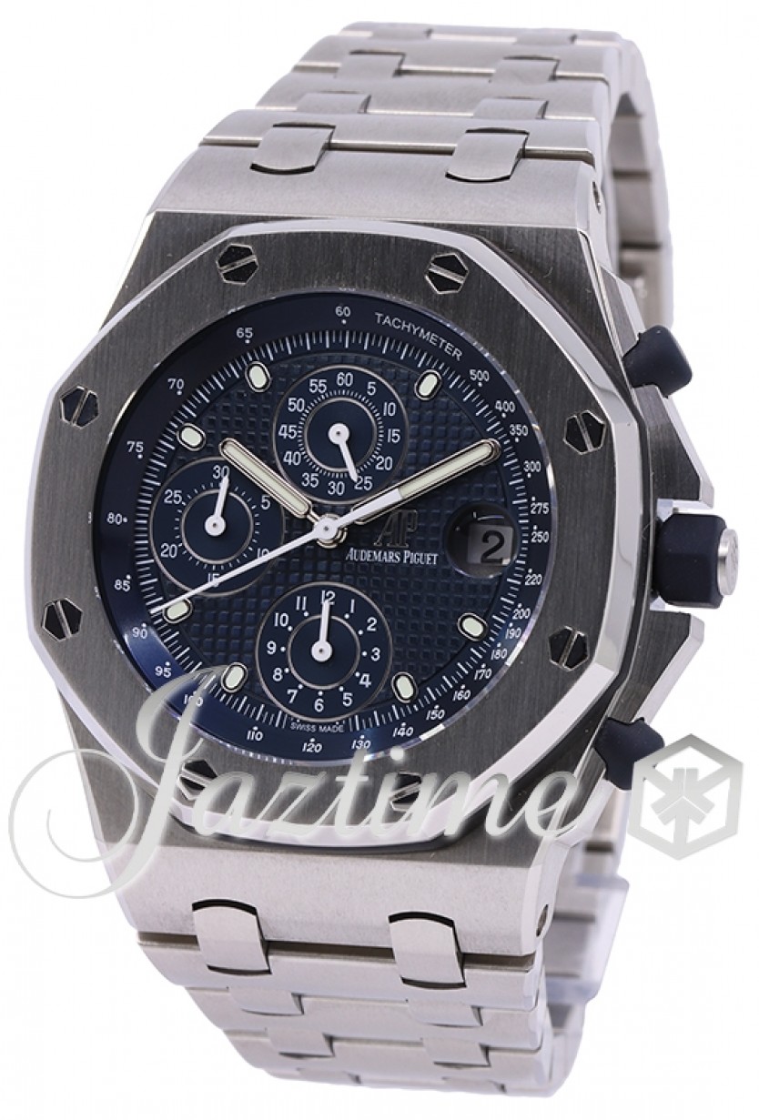 Audemars Piguet 26237ST.OO.1000ST.01 Royal Oak Offshore Selfwinding Chronograph Men's Automatic Blue