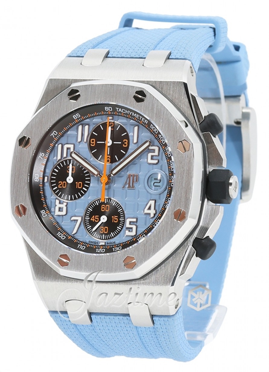Audemars Piguet 26238ST.OO.A340CA.01 Offshore Selfwinding Chronograph Men's Automatic Blue