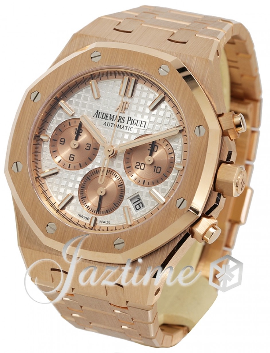 Audemars Piguet 26315OR.OO.1256OR.01 Royal Oak Selfwinding Chronograph Unisex Automatic Silver
