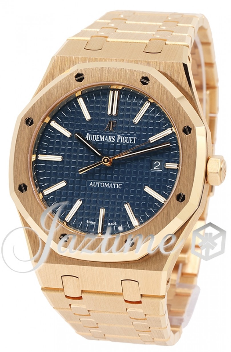 Audemars Piguet 15400OR.OO.1220OR.03 Royal Oak Men's Automatic Blue