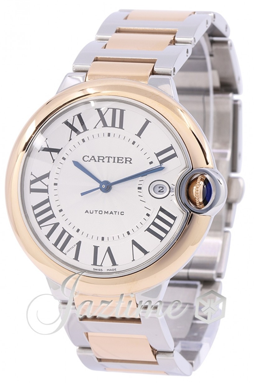 Cartier W2BB0004 Ballon Bleu Men's Automatic Silver