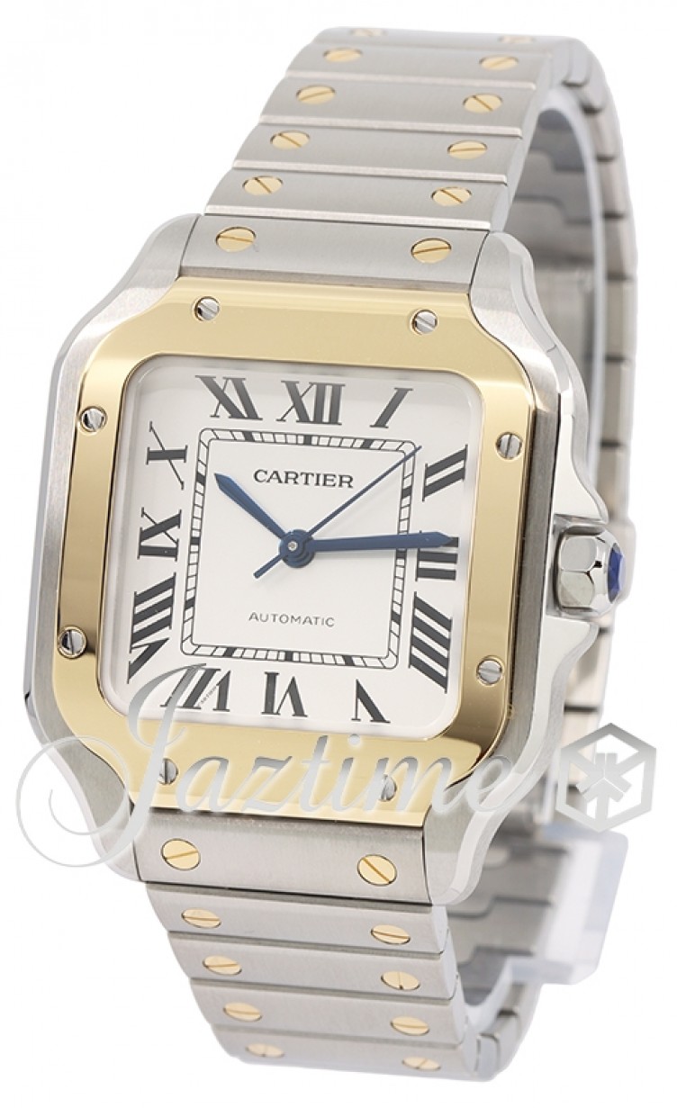 Cartier W2SA0016 Santos de Cartier Ladies Automatic Silver