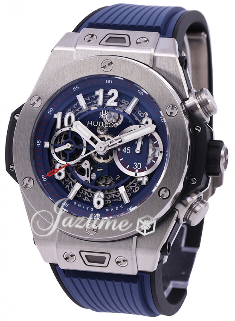 Hublot 411.NX.5179.RX Big Bang Unico Titanium Blue Men's Automatic Skeleton