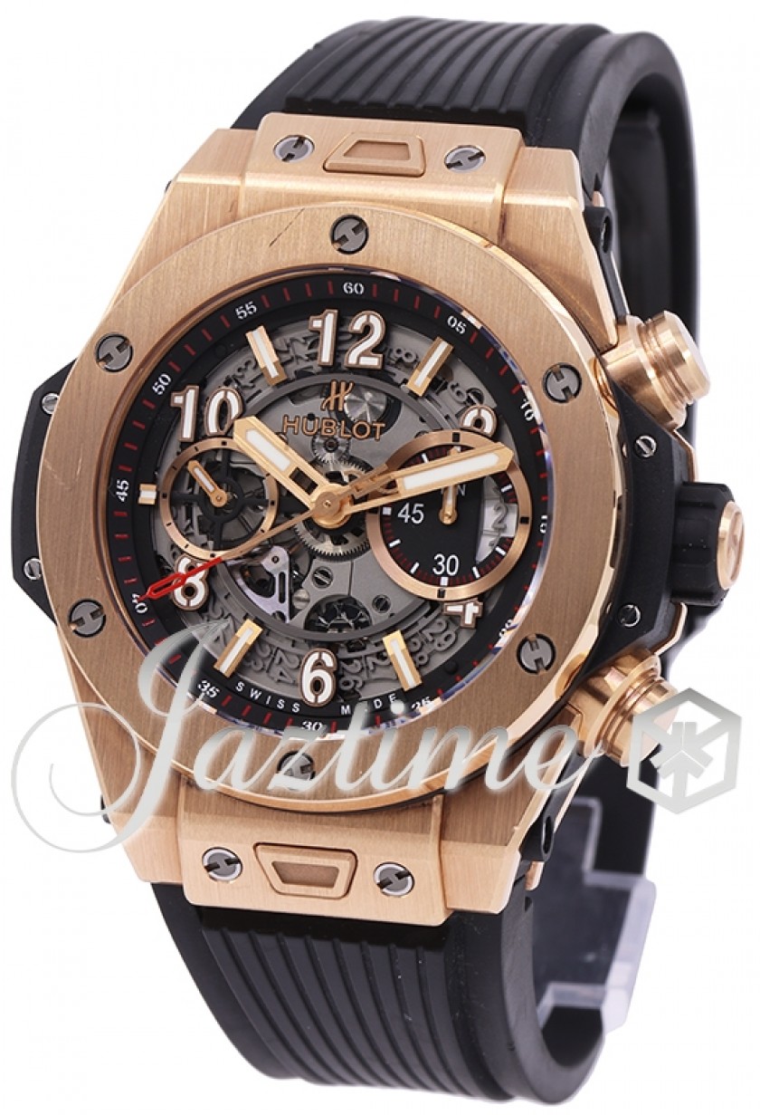 Hublot 411.OX.1180.RX2 Big Bang Unico King Gold Men's Automatic Skeleton