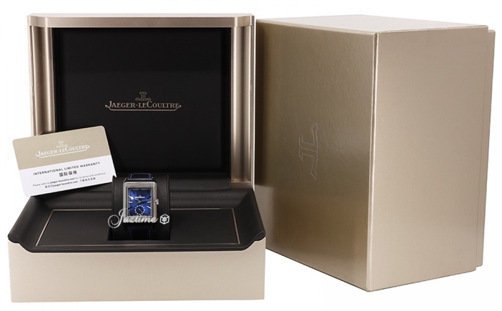 Jaeger LeCoultre 3988482 Reverso Men's Manual-Wind Blue