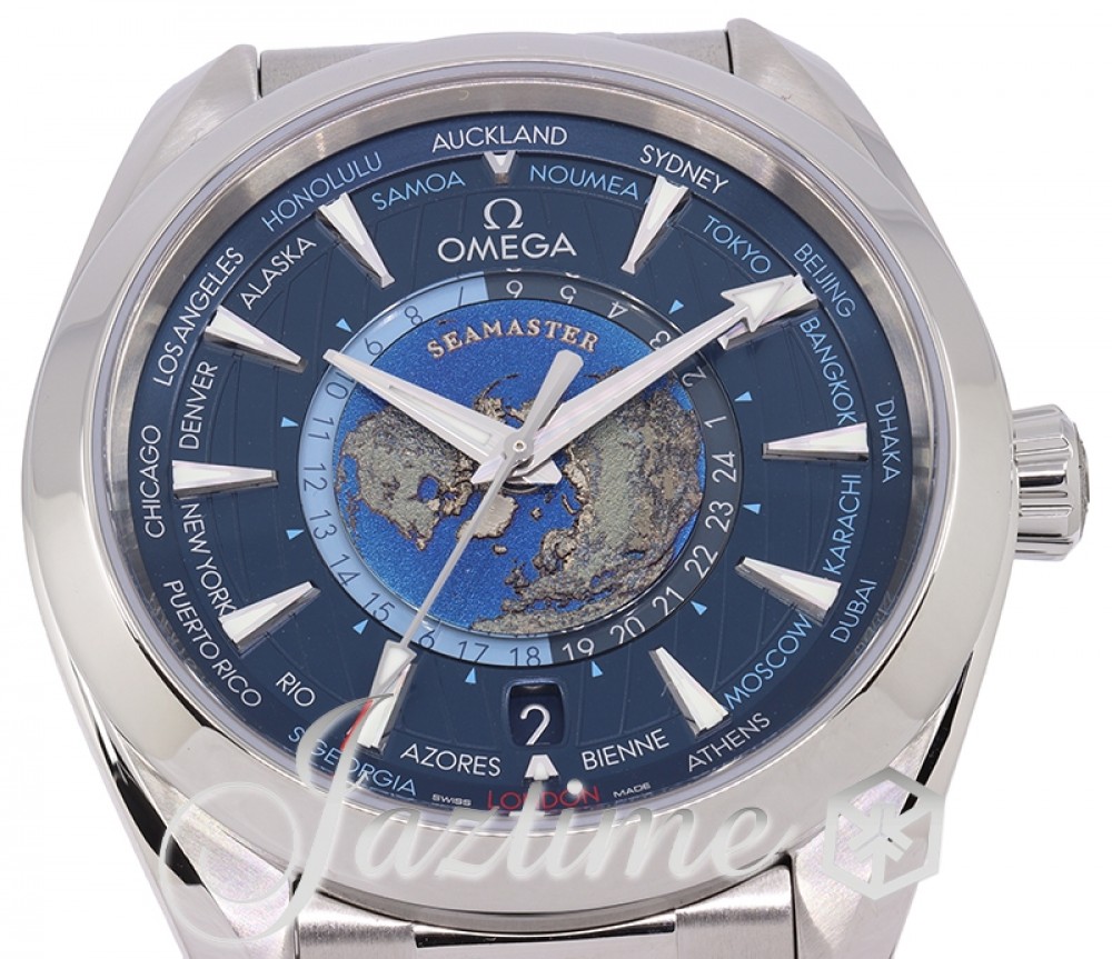 Omega 220.10.43.22.03.001 Seamaster Aqua Terra 150M Men's Automatic Blue
