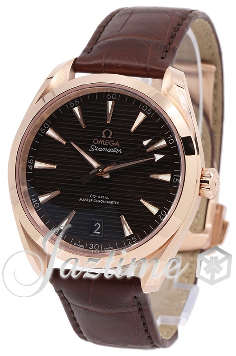 Omega 220.53.41.21.13.001 Seamaster Aqua Terra 150M Men's Automatic Brown