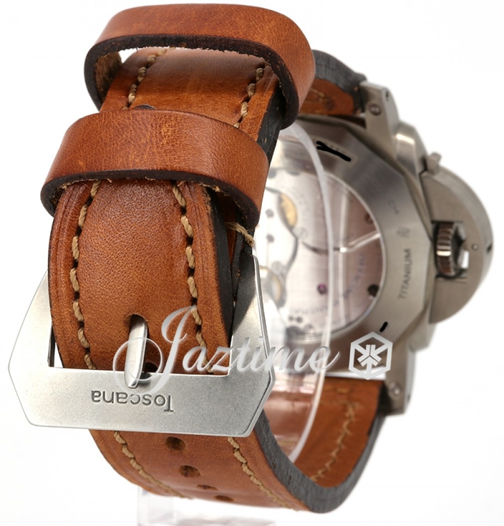 Panerai pam368 Luminor 1950 Men's Manual-Wind Black