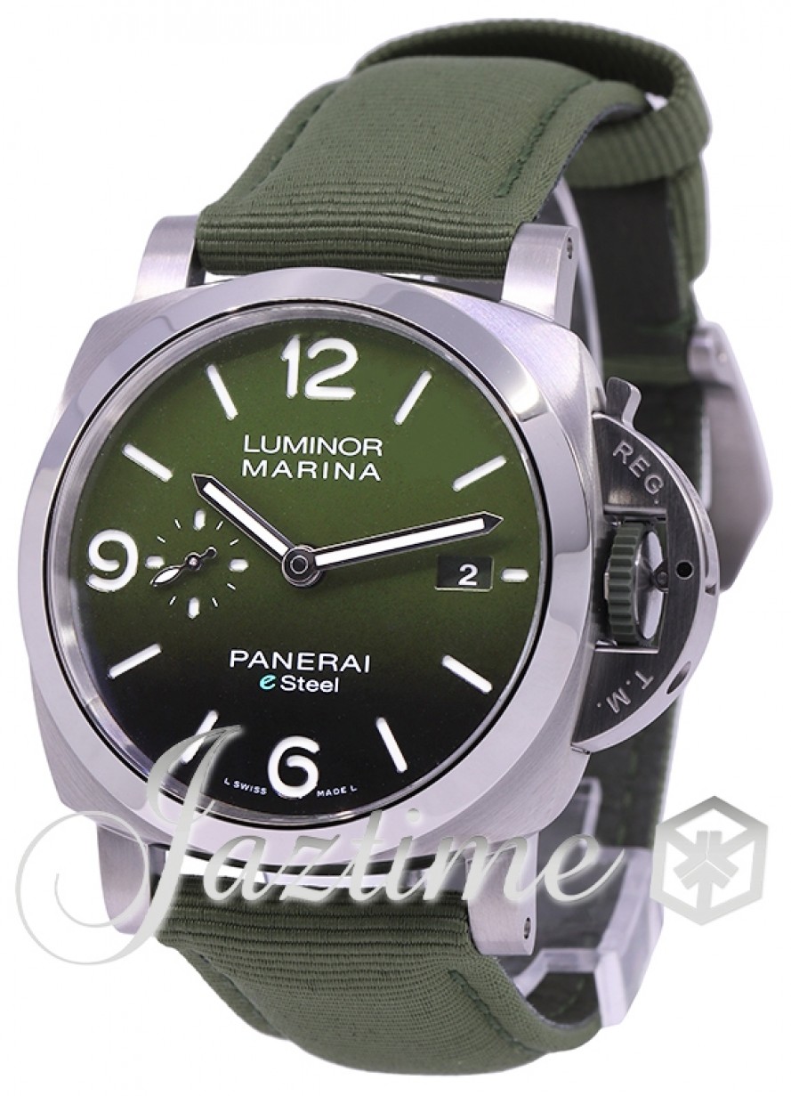 Panerai PAM01356 Luminor Marina ESteel Men's Automatic Green