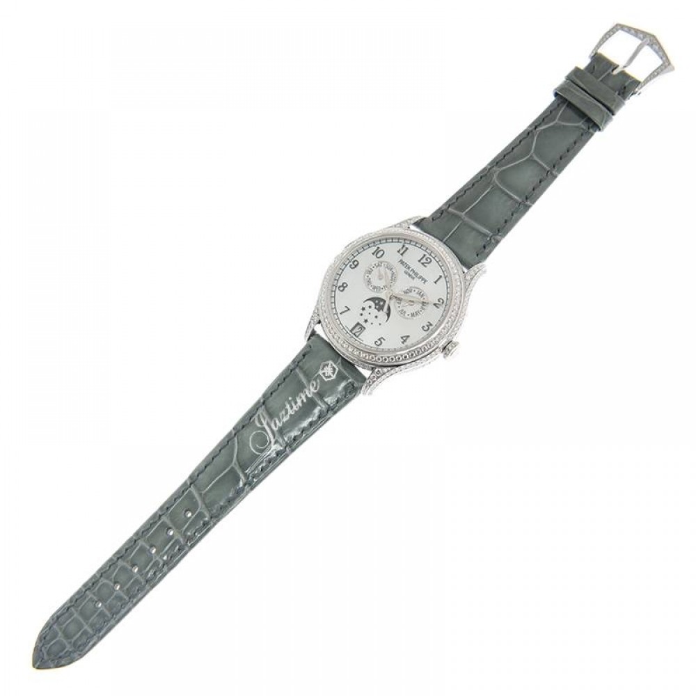 Patek Philippe 4948G-010 Complications Ladies Automatic White Mother of Pearl