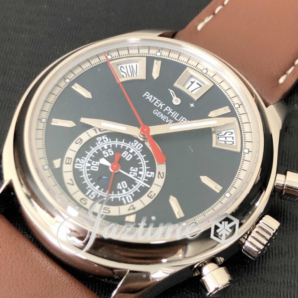 Patek Philippe 5960/01G-001 Complications Men's Automatic Blue