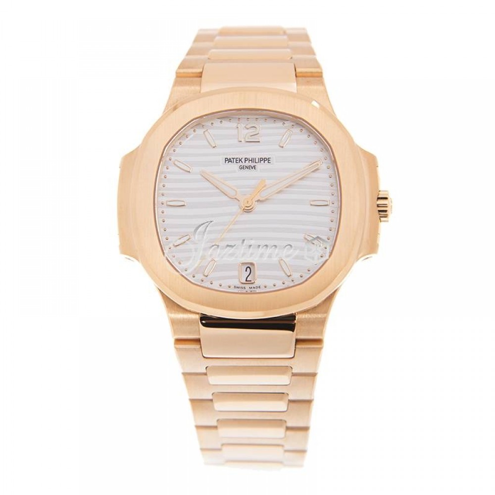 Patek Philippe 7118/1R-001 Nautilus Ladies Automatic Silver Opaline