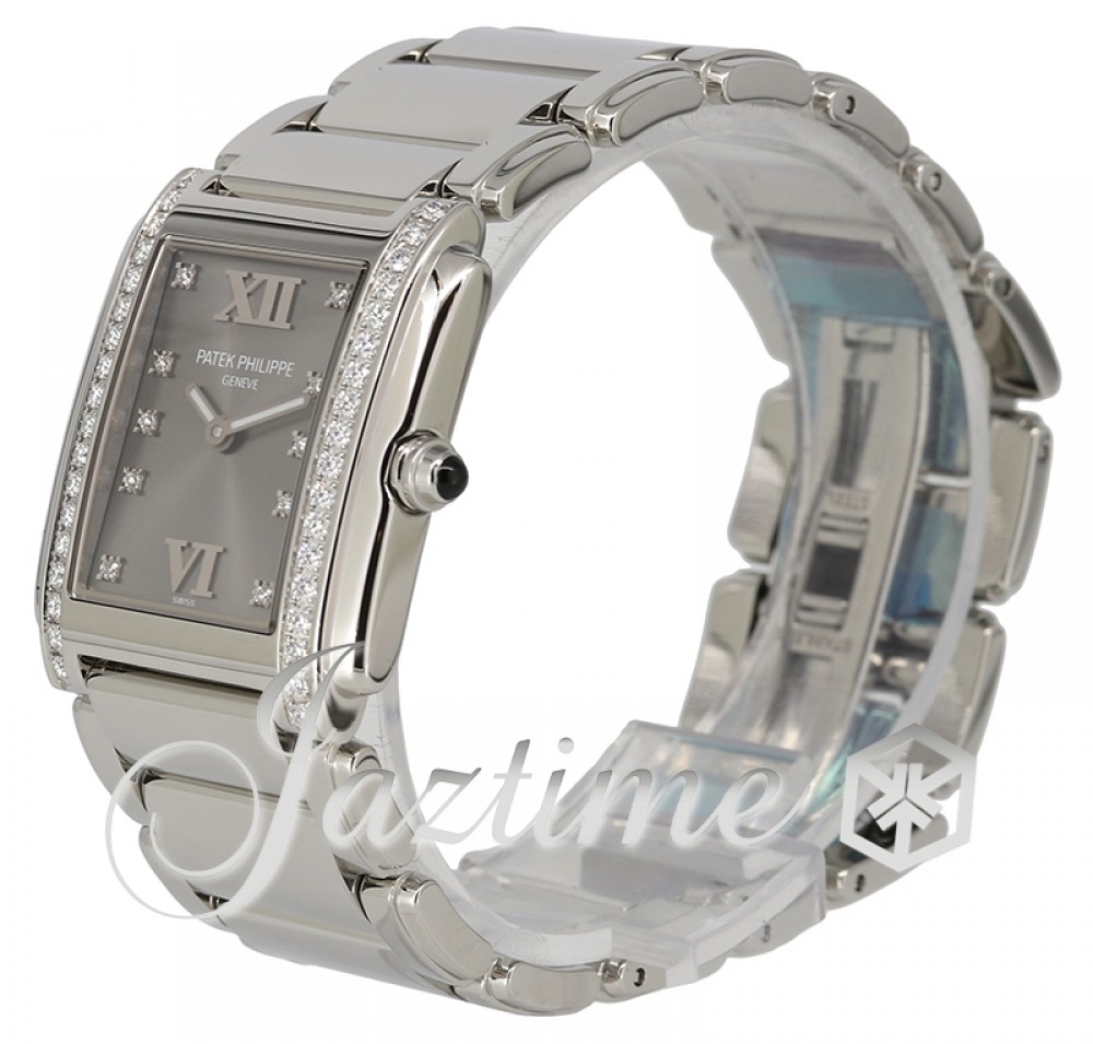 Patek Philippe 4910/10A-010 Twenty~4 Ladies Automatic Grey