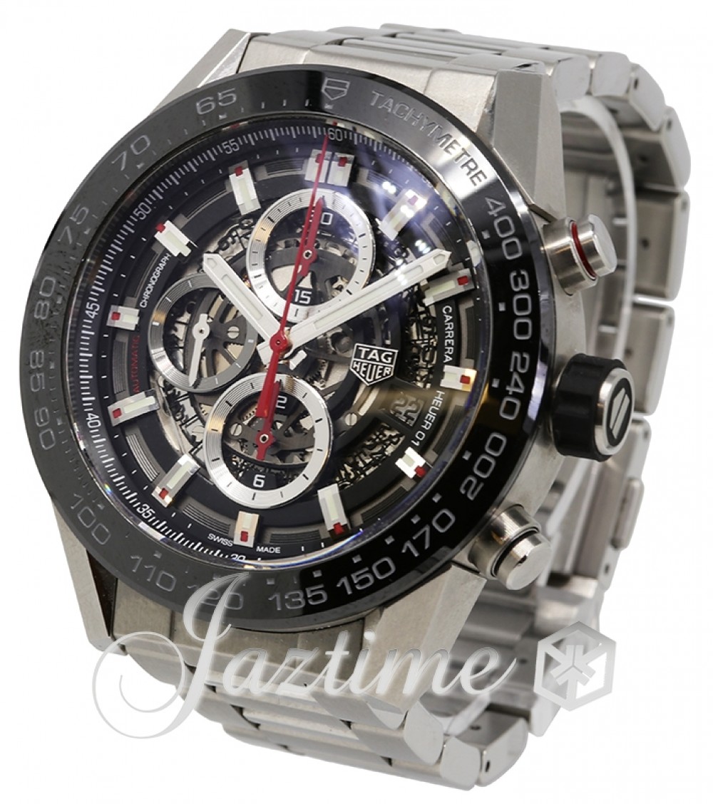 TAG Heuer CAR2A1W.BA0703 Carrera Men's Automatic Black