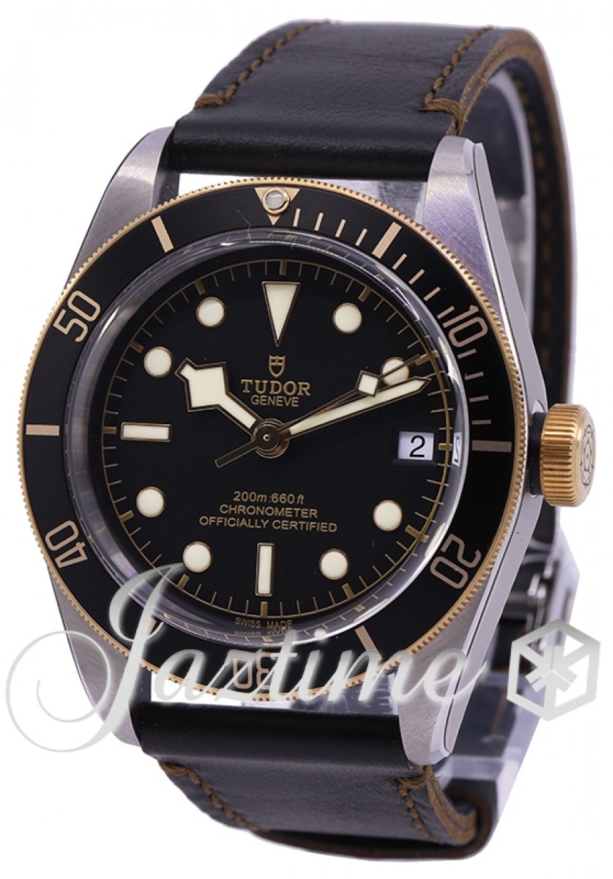 Tudor 79733N-0007 Black Bay Date Men's Automatic Black
