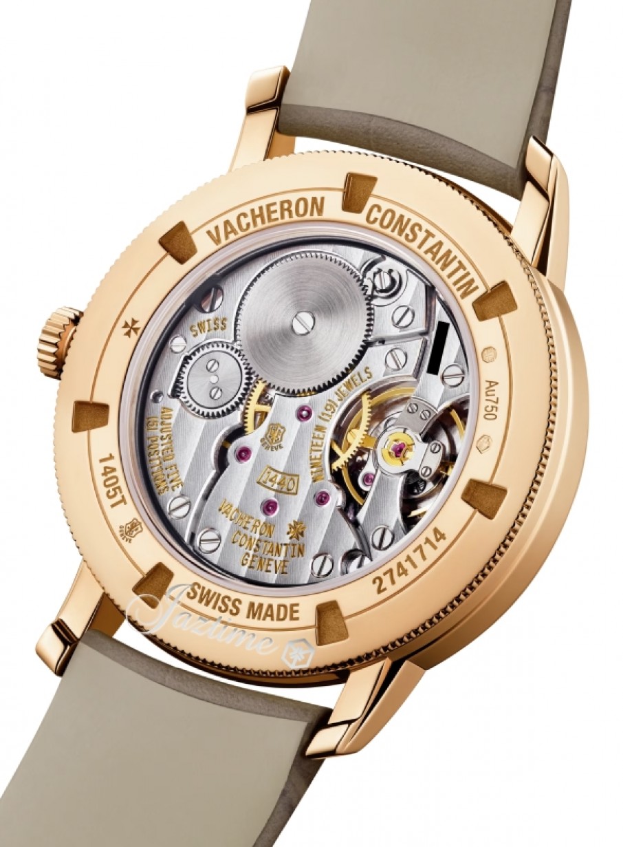 Vacheron Constantin 1405T/000R-B636 Traditionnelle Ladies Manual-Wind White Mother of Pearl