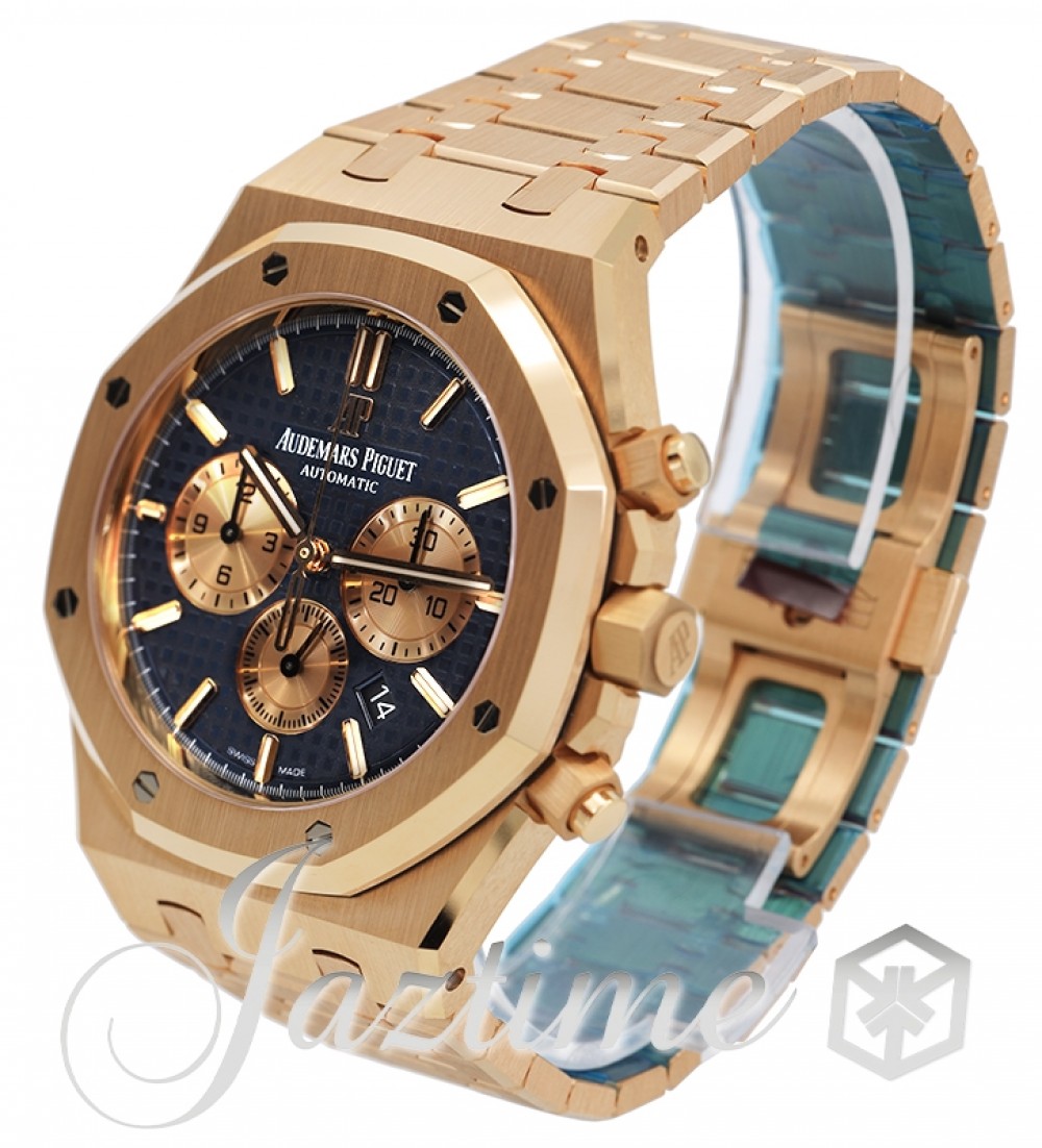 Audemars Piguet 26331OR.OO.1220OR.01 Royal Oak Chronograph Men's Automatic Blue