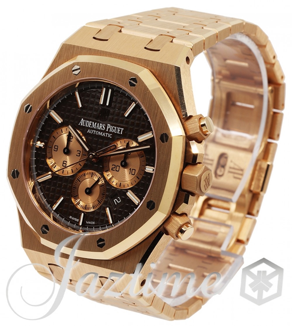 Audemars Piguet 26331OR.OO.1220OR.02-1 Royal Oak Chronograph Men's Automatic Brown