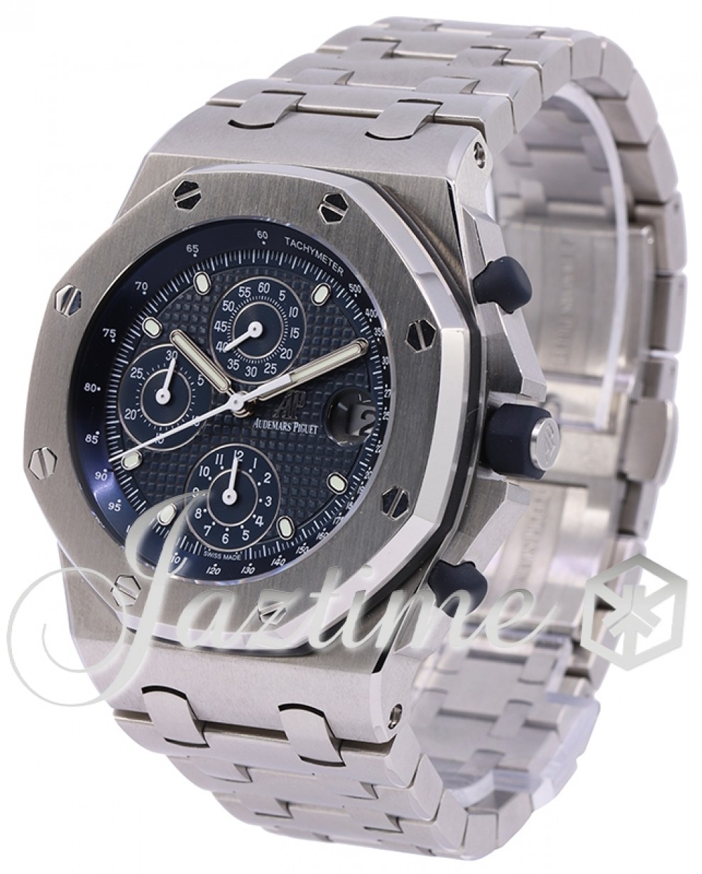 Audemars Piguet 26237ST.OO.1000ST.01 Royal Oak Offshore Selfwinding Chronograph Men's Automatic Blue
