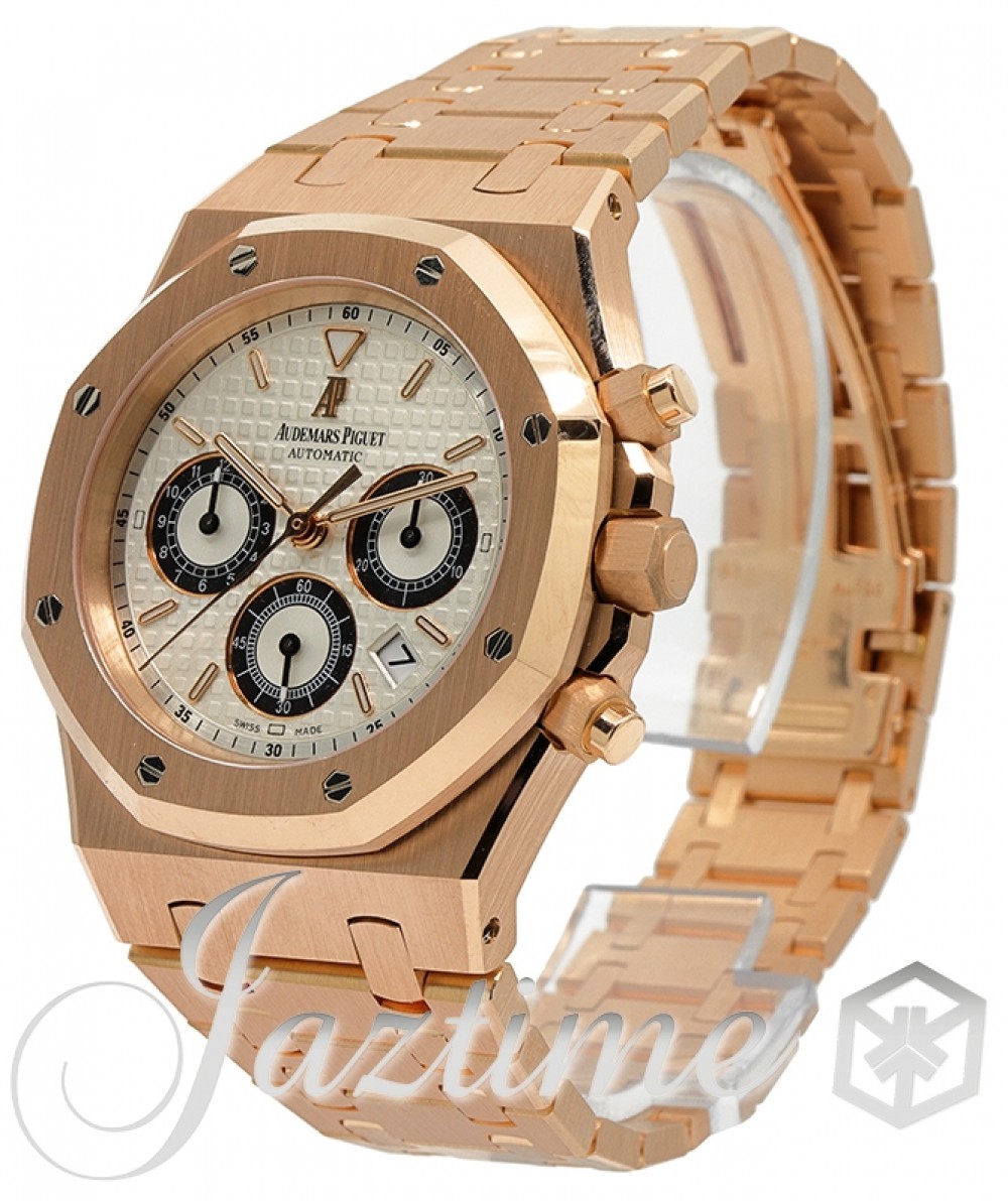 Audemars Piguet 25960OR.OO.1185OR.02 Royal Oak Chronograph Men's Automatic White
