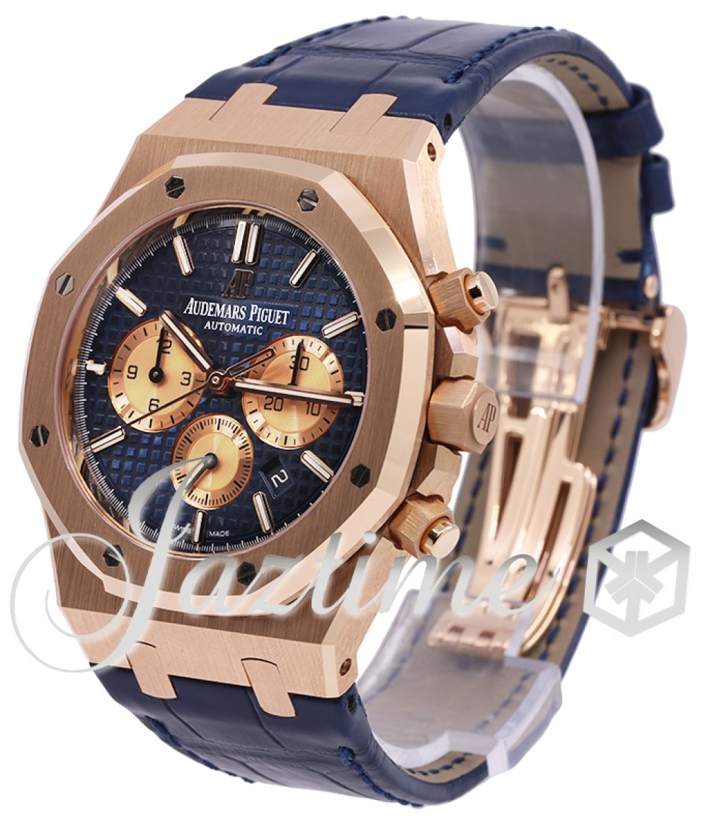 Audemars Piguet 26331OR.OO.D315CR.01 Royal Oak Chronograph Men's Automatic Blue