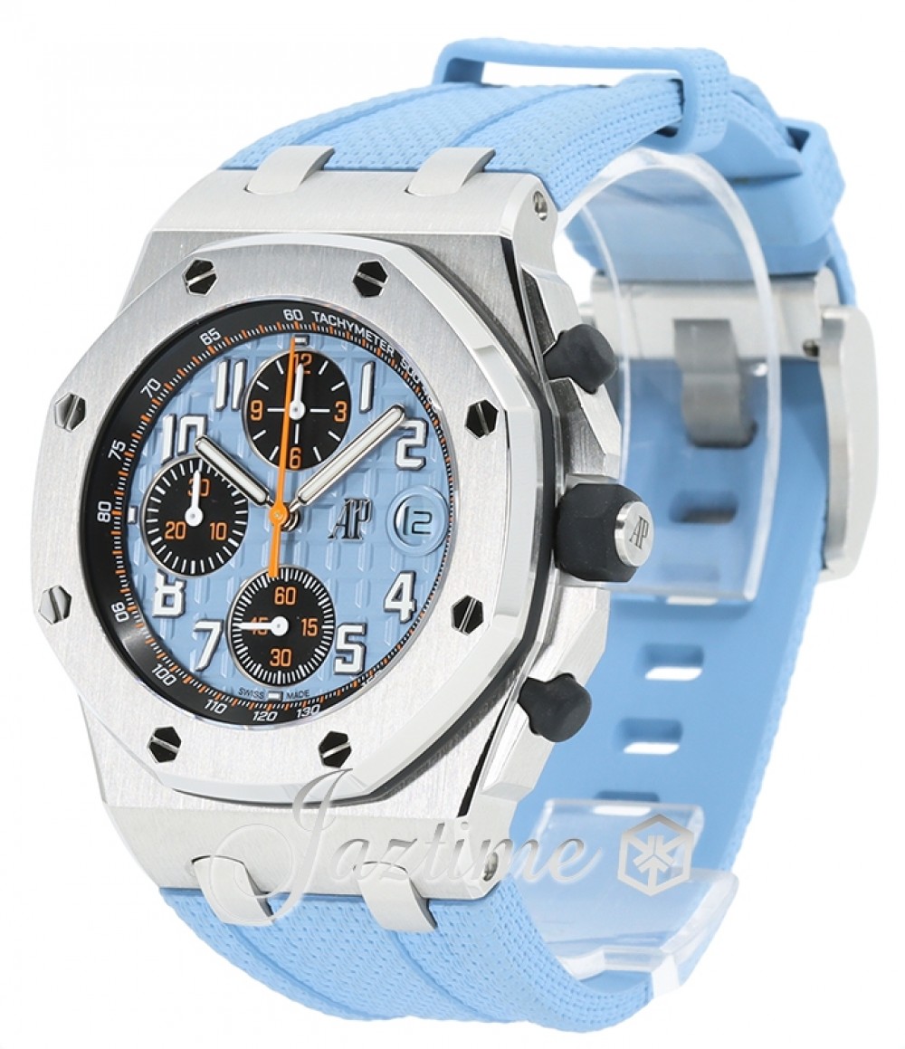 Audemars Piguet 26238ST.OO.A340CA.01 Offshore Selfwinding Chronograph Men's Automatic Blue